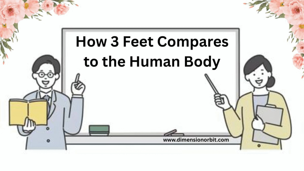 How 3 Feet Compares to the Human Body