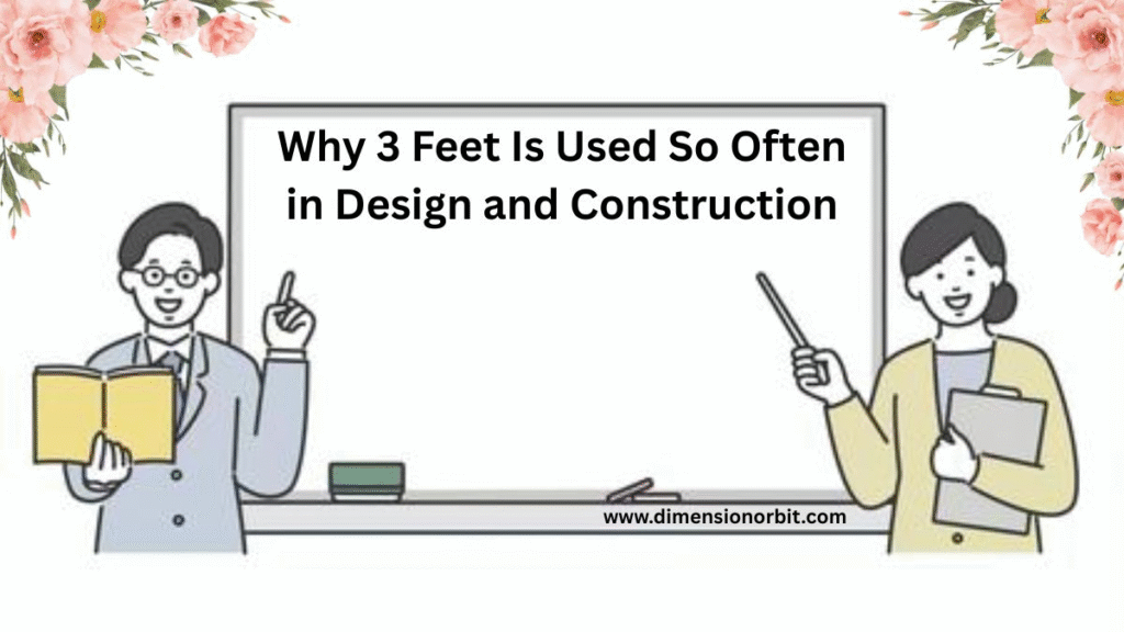 Why 3 Feet Is Used So Often in Design and Construction