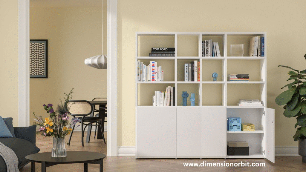 Narrow Bookshelf or Cube Storage Unit