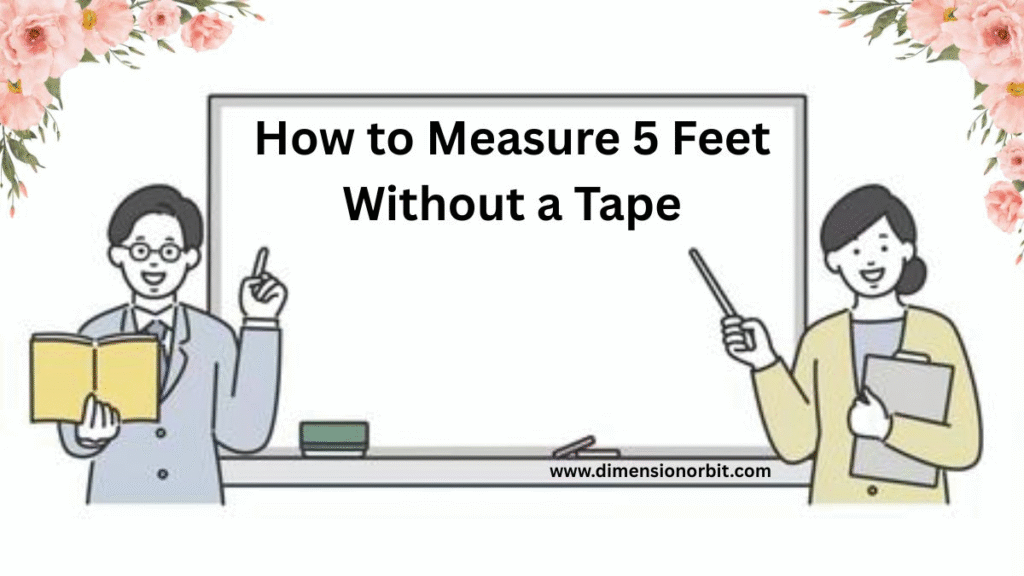 How to Measure 5 Feet Without a Tape