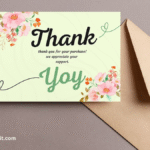 Thank You Card Size A Complete Guide