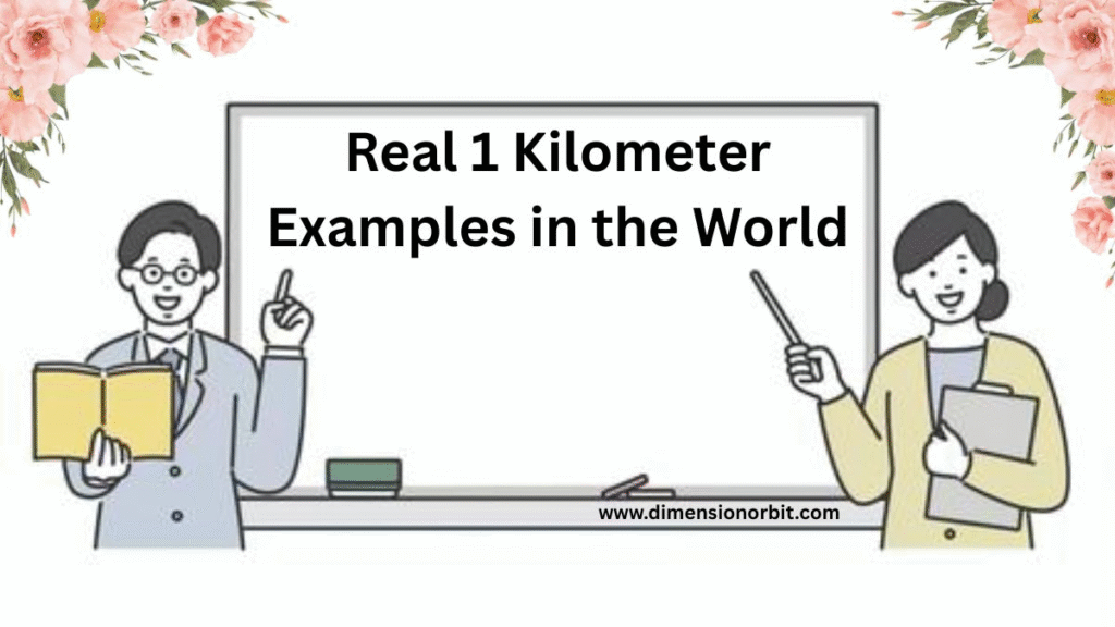 Real 1 Kilometer Examples in the World