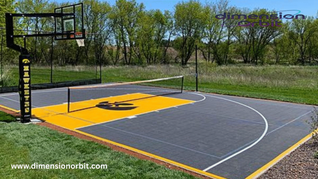 Half a Basketball Court 50 feet 