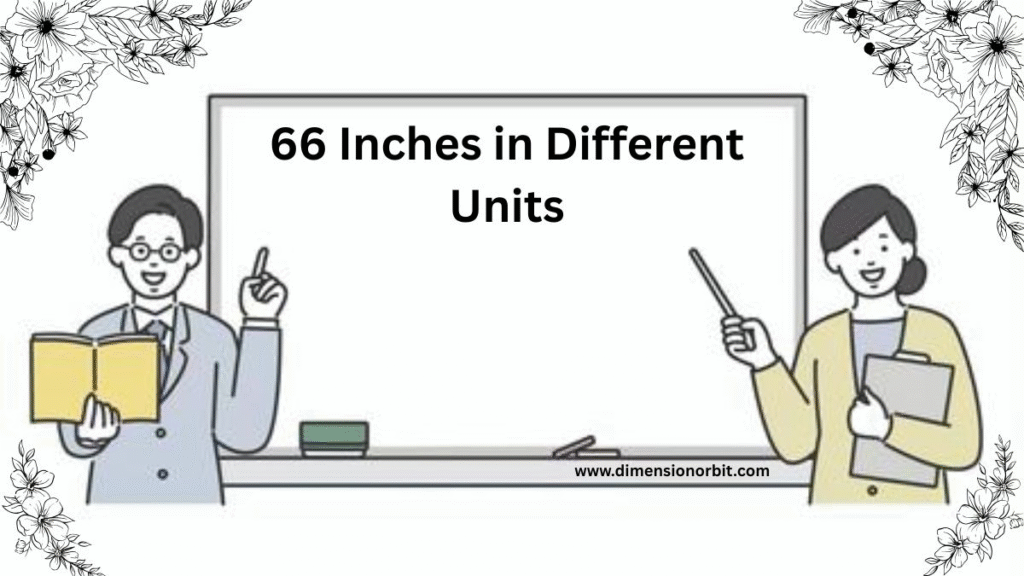 66 Inches in Different Units