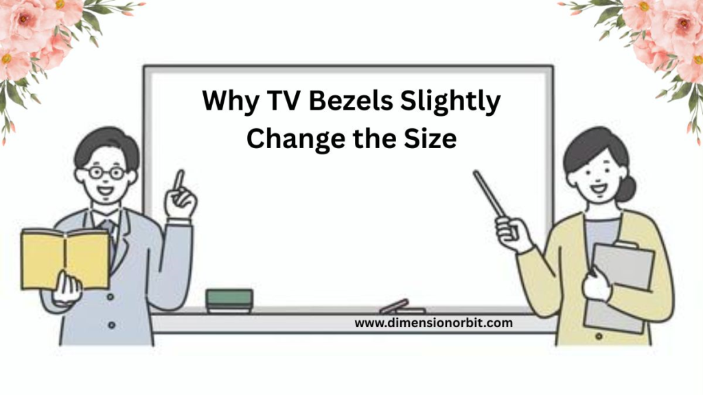 Why TV Bezels Slightly Change the Size