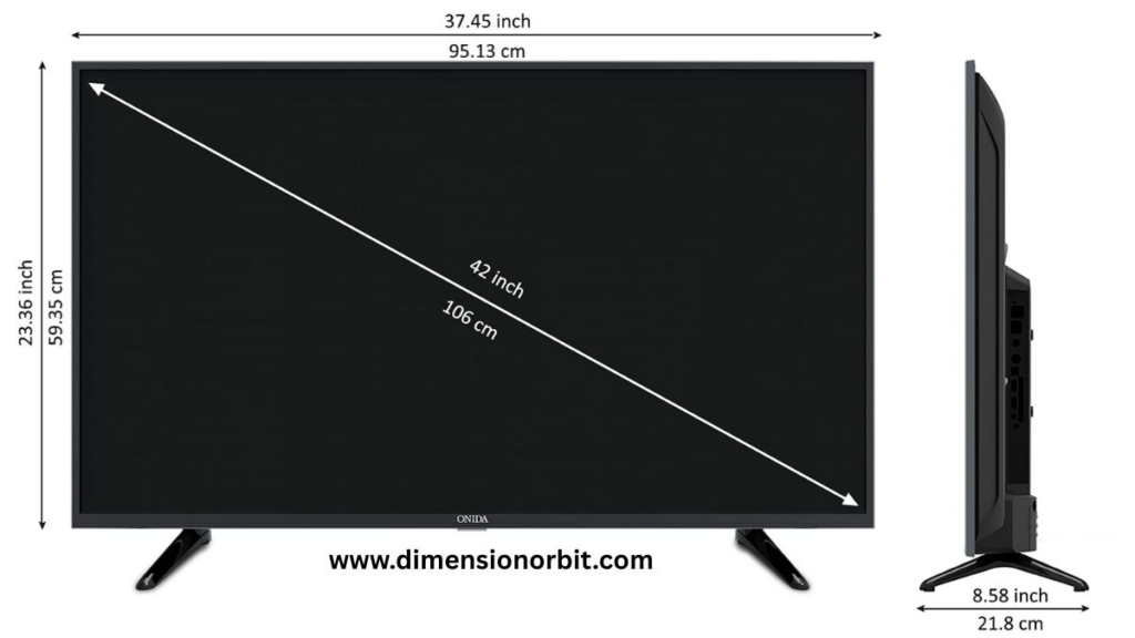 42 Inch TV Width Explained Clearly