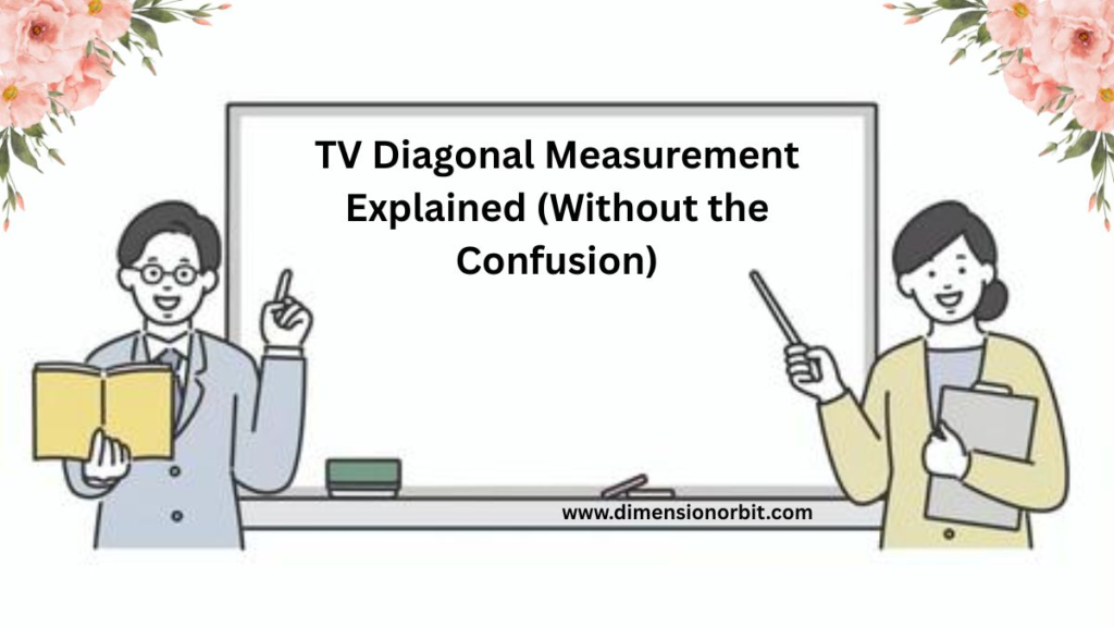 TV Diagonal Measurement Explained (Without the Confusion)