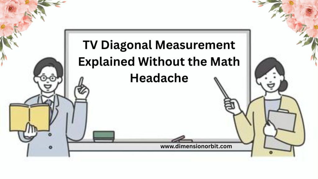 TV Diagonal Measurement Explained Without the Math Headache
