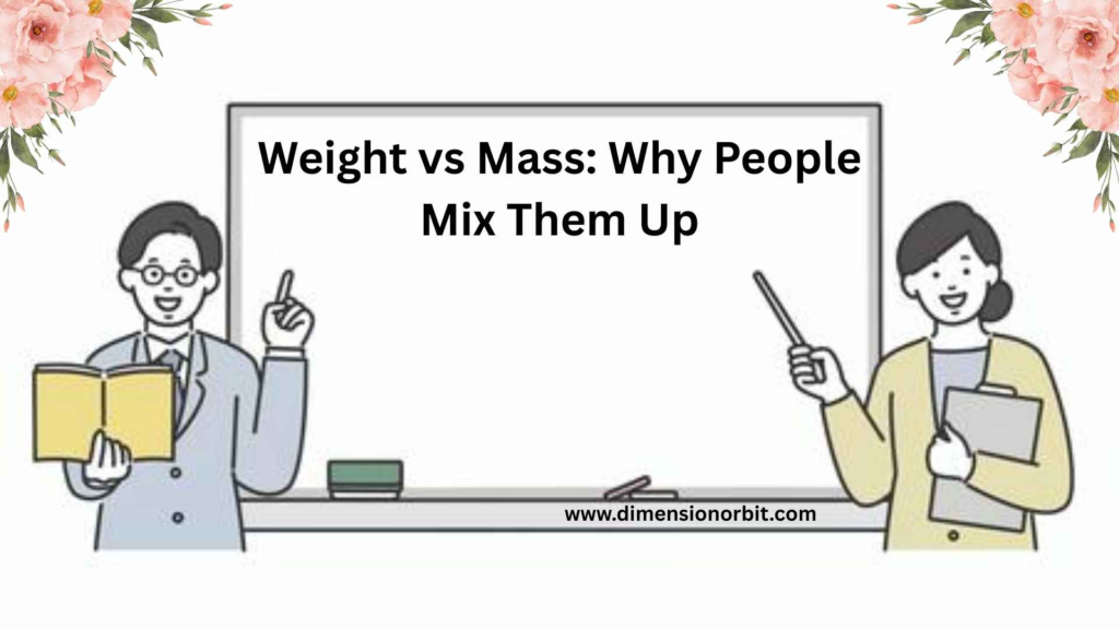 Weight vs Mass: Why People Mix Them Up
