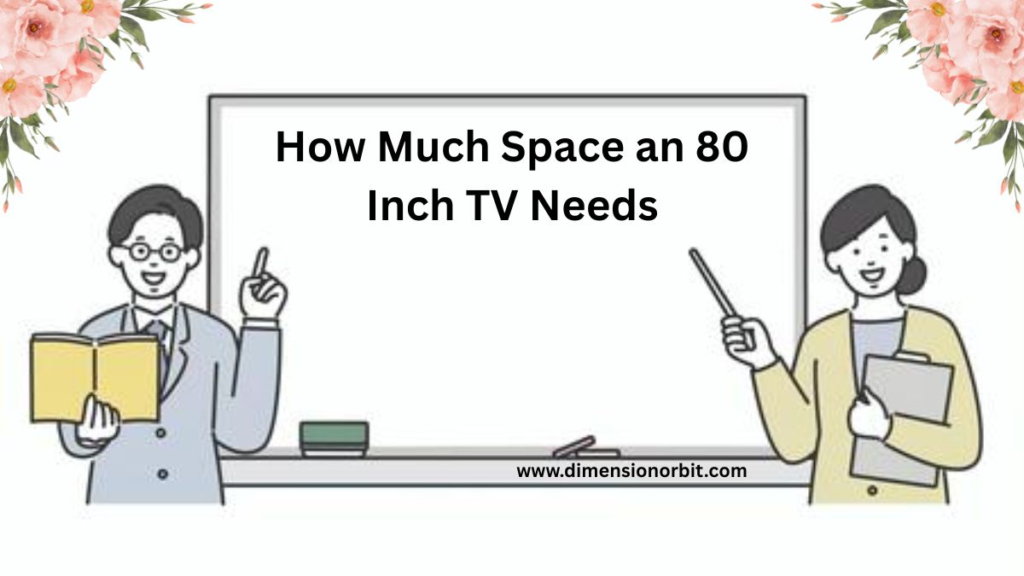 How Much Space an 80 Inch TV Needs
