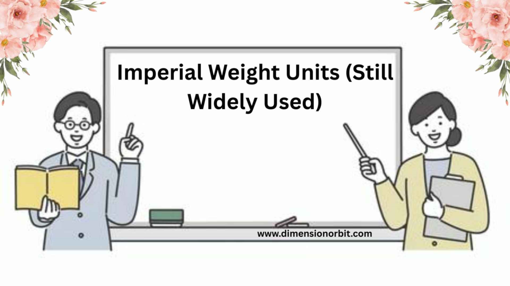 Imperial Weight Units (Still Widely Used)