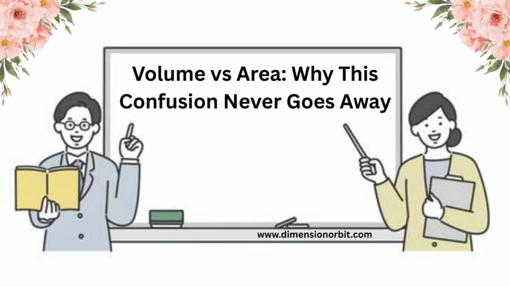 Volume vs Area: Why This Confusion Never Goes Away