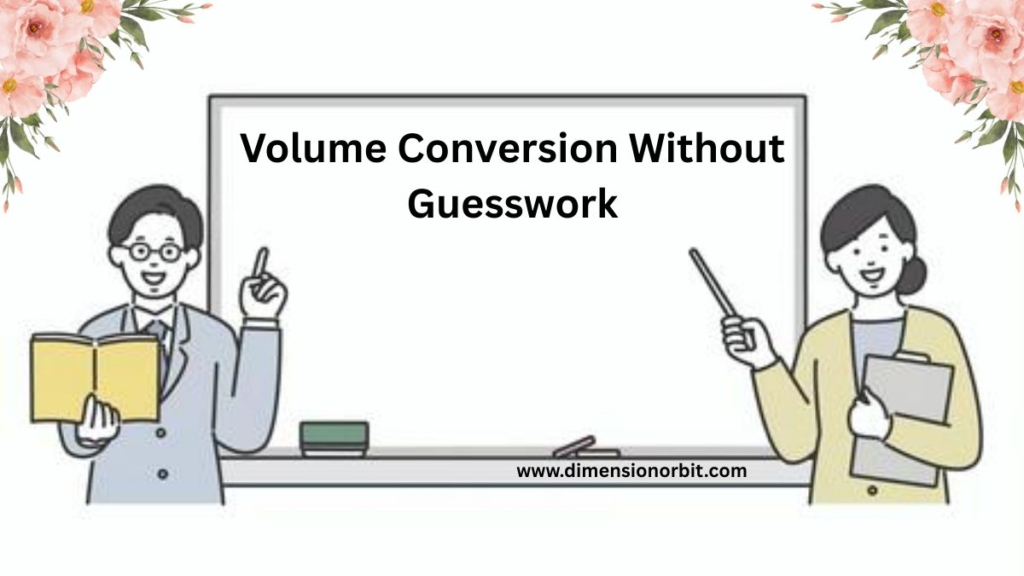 Volume Conversion Without Guesswork