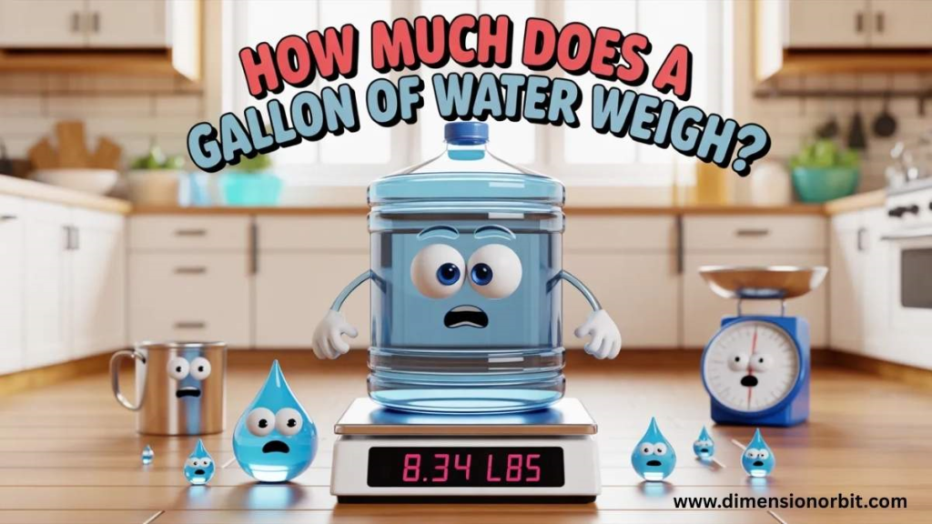 How Much Does a Gallon of Water Weigh?
