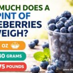 How Much Does a Pint of Blueberries Weigh?