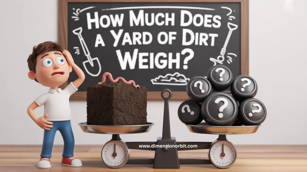 How Much Does a Yard of Dirt Weigh?