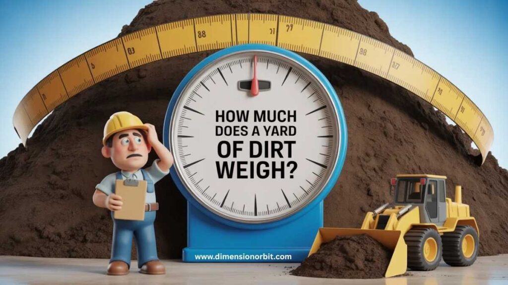 How Much Does a Yard of Dirt Weigh?